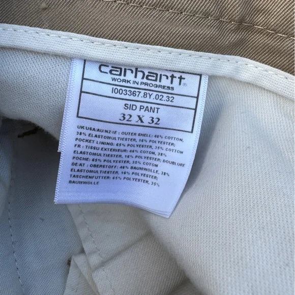 Carhartt WIP sid pant 32x32 men - Picture 3 of 4